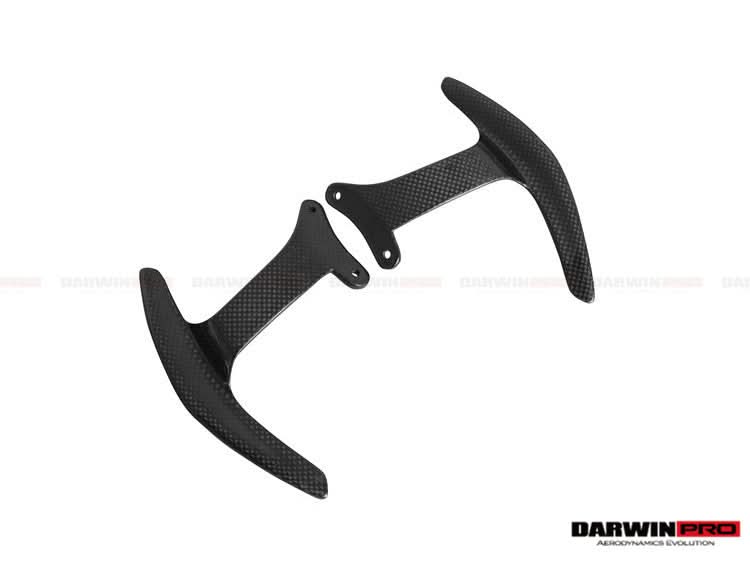 2015-2026 Ferrari Autoclave Carbon Fiber Paddle Shifters DarwinPRO (OE) | Fits F8, 488, Pista, 812, GTC4Lusso
