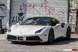2015-2020 Ferrari 488 GTB & Spider Dry Carbon Fiber Side Air Intake Fins