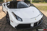 2015-2020 Ferrari 488 GTB & Spider Dry Carbon Fiber Side Air Intake Fins