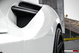 2015-2020 Ferrari 488 GTB & Spider Dry Carbon Fiber Side Air Intake Fins