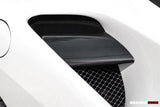 2015-2020 Ferrari 488 GTB & Spider Dry Carbon Fiber Side Air Intake Fins