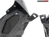 2015-2020 Ferrari 488 GTB & Spider Dry Carbon Fiber Side Air Intake Fins