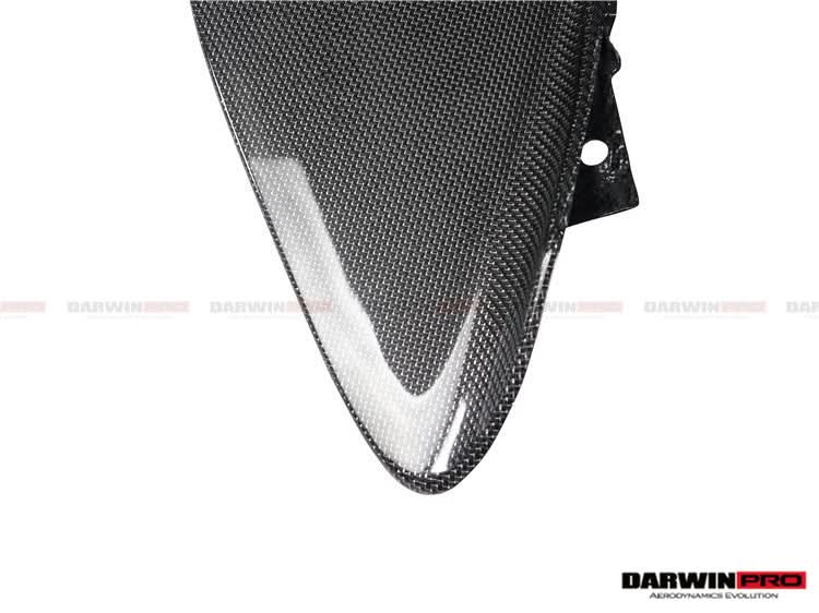 2015-2020 Ferrari 488 GTB & Spider Dry Carbon Fiber Side Air Intake Fins