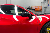2015-2020 Ferrari Carbon Fiber Mirror House with Base Replacement DarwinPRO (OE) | Fits F8, 488, Pista