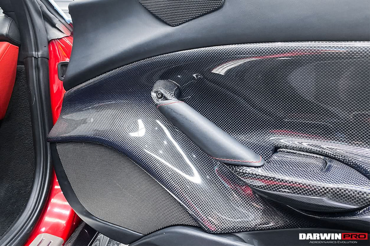 2015-2020 Ferrari 488 GTB & Spider Carbon Fiber Door Panel Interior