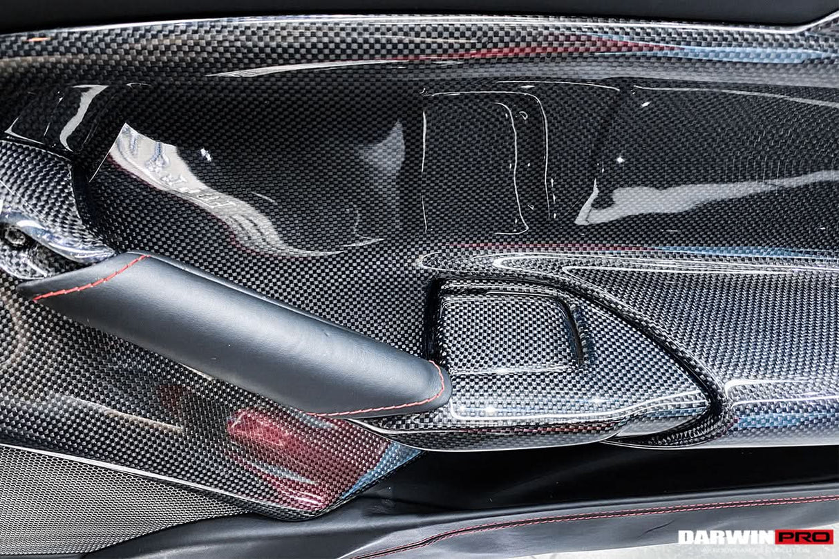 2015-2020 Ferrari 488 GTB & Spider Carbon Fiber Door Panel Interior
