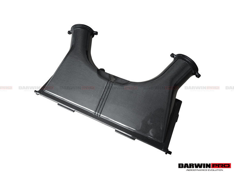 2015-2023 Ferrari Dry Carbon Fiber Airbox DarwinPRO (OE)| Fits F8, 488, Pista