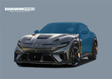 2023-UP Ferrari Purosangue F175  Carbon Fiber Side Skirts DarwinPRO iMP Design