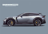 2023-UP Ferrari Purosangue F175 Carbon Fiber Quarter Window Scoops DarwinPRO iMP Design