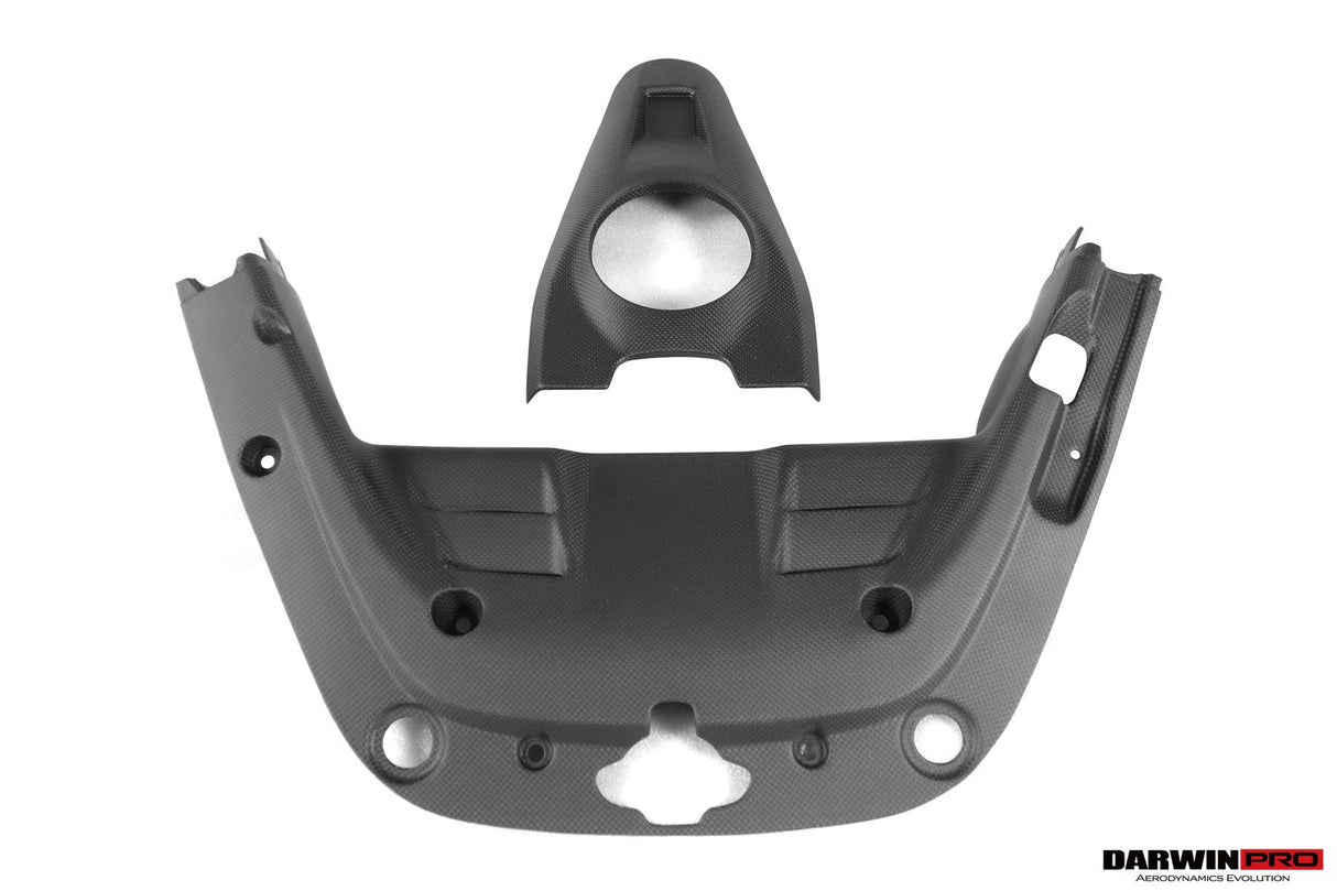 2021-UP Ferrari SF90 Spider OE Style Autoclave Carbon Fiber Engine Bay Interior 5 Piece
