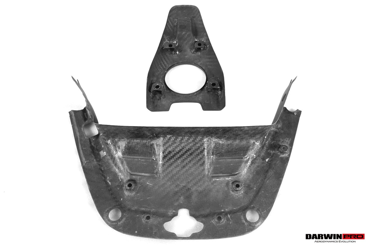 2021-UP Ferrari SF90 Spider OE Style Autoclave Carbon Fiber Engine Bay Interior 5 Piece