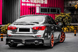 2014-2017 Infiniti Q50 Sedan EAU ROUGE Style Rear Bumper
