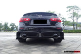 2014-2017 Infiniti Q50 Sedan EAU ROUGE Style Rear Bumper