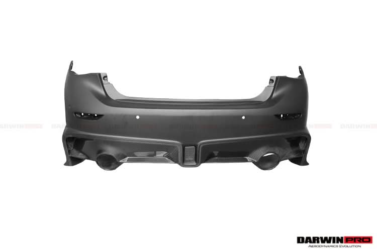 2014-2017 Infiniti Q50 Sedan EAU ROUGE Style Rear Bumper