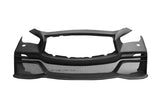 Darwinpro 2014-2022 Infiniti Q50 Sedan EAU ROUGE Style Front Bumper