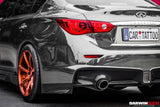 2014-2017 Infiniti Q50 Sedan EAU ROUGE Style Rear Bumper