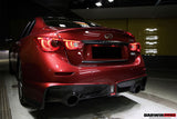 2014-2017 Infiniti Q50 Sedan EAU ROUGE Style Rear Bumper