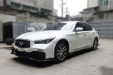 Darwinpro 2014-2022 Infiniti Q50 Sedan EAU ROUGE Style Front Bumper