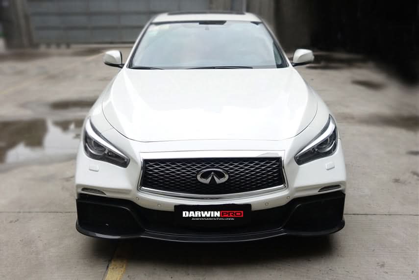 Darwinpro 2014-2022 Infiniti Q50 Sedan EAU ROUGE Style Front Bumper