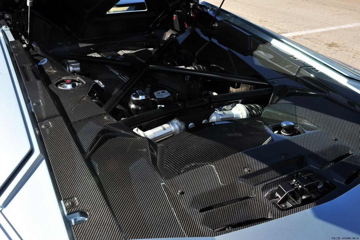 2013-2016 Lamborghini Aventador LP700 Roadster Carbon Fiber Engine Bay Panels Repalcement