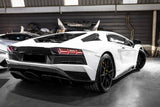 2017-2021 Lamborghini Aventador Autoclave Carbon Fiber Rear Side Scoops DarwinPRO (OE) Fits: LP740 Coupe