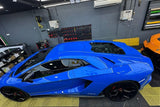 2017-2021 Lamborghini Aventador Autoclave Carbon Fiber Rear Side Scoops DarwinPRO (OE) Fits: LP740 Coupe