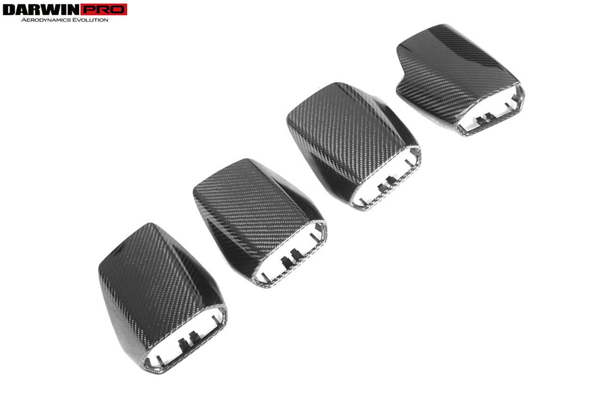 DarwinPRO 2015-2023 Lamborghini Huracan LP610 & LP580 & EVO Autoclave Carbon Fiber AC Panel Trim Replacement
