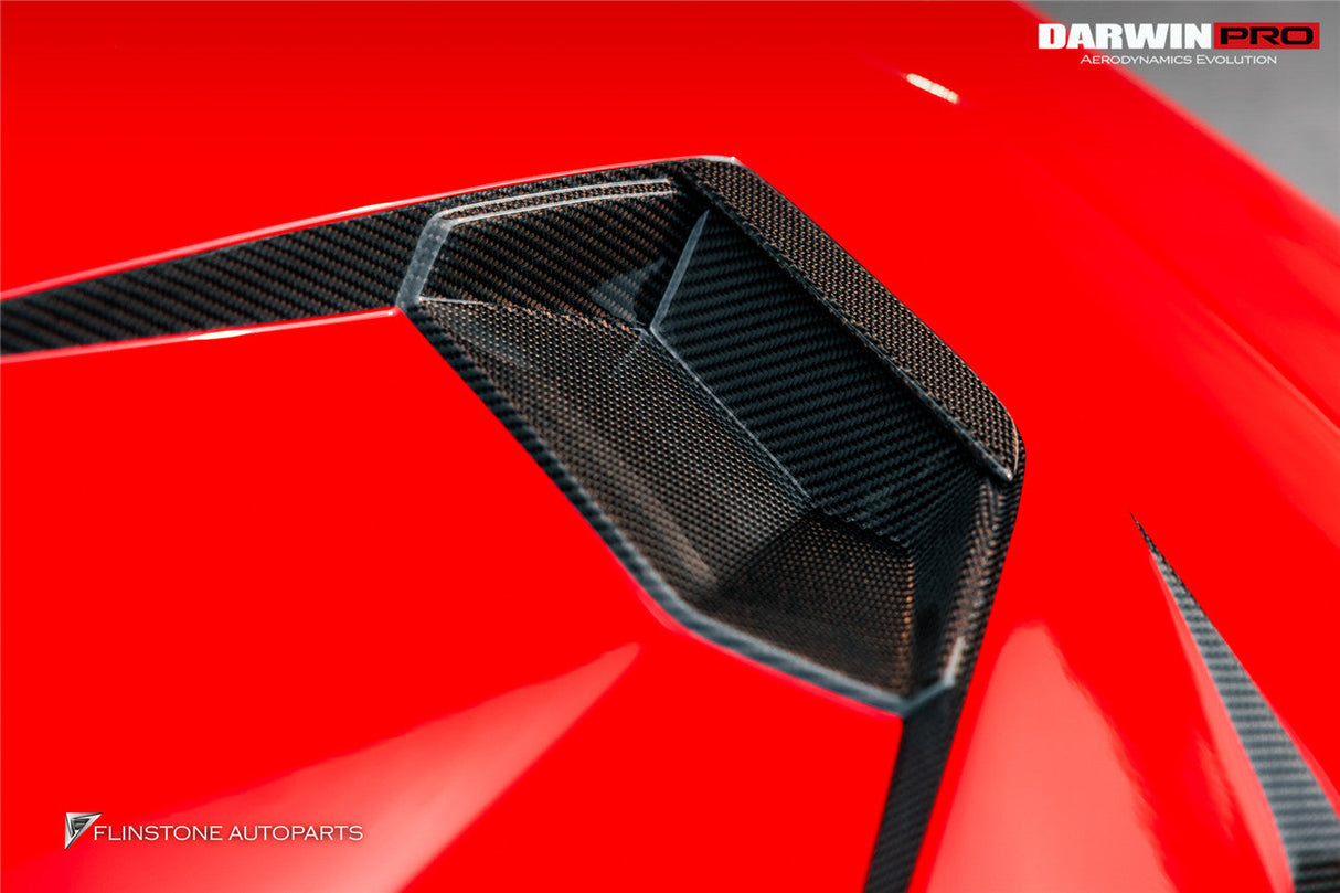DarwinPRO 2015-2025 Lamborghini Huracan LP610 & LP580 & EVO & Tecnica BKSSII Style Hood