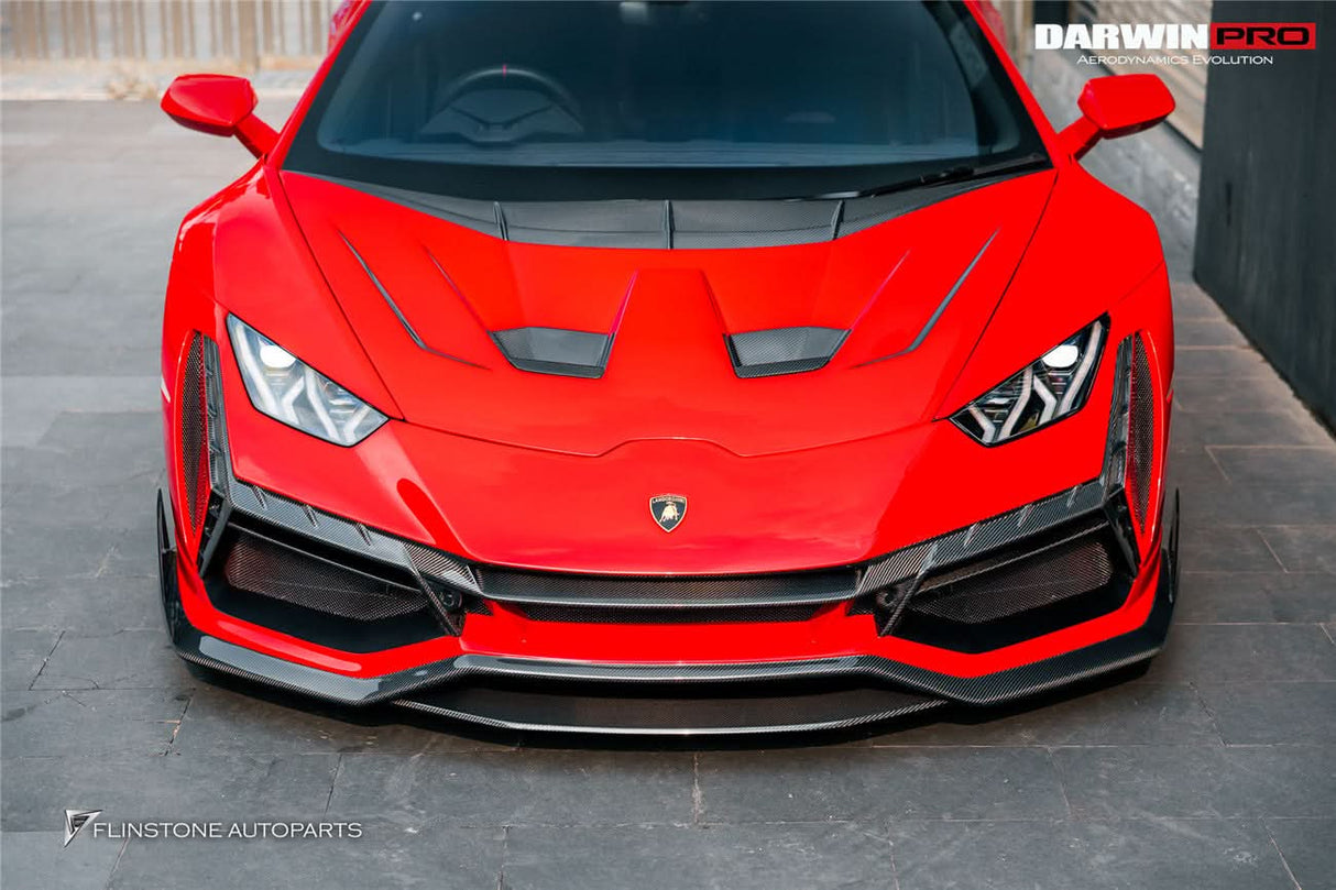 DarwinPRO 2015-2025 Lamborghini Huracan LP610 & LP580 & EVO & Tecnica BKSSII Style Hood