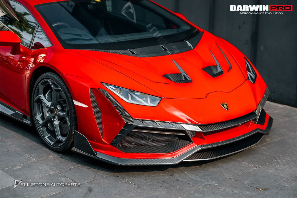 DarwinPRO 2015-2025 Lamborghini Huracan LP610 & LP580 & EVO & Tecnica BKSSII Style Hood