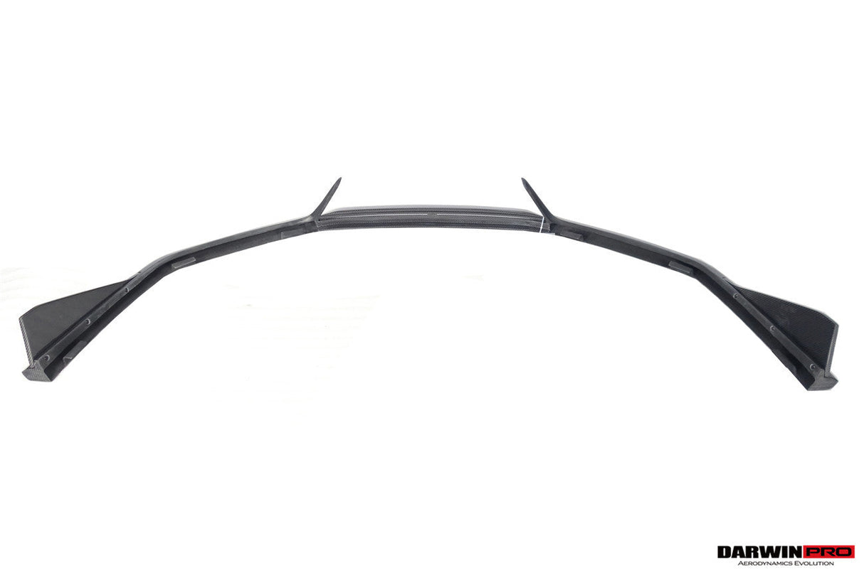 2016-2019 Lamborghini Huracan LP580 Carbon Fiber Front Lip Splitter DarwinPRO (BKSS)