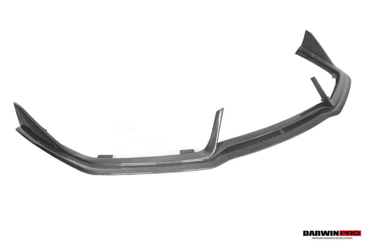 2016-2019 Lamborghini Huracan LP580 Carbon Fiber Front Lip Splitter DarwinPRO (BKSS)