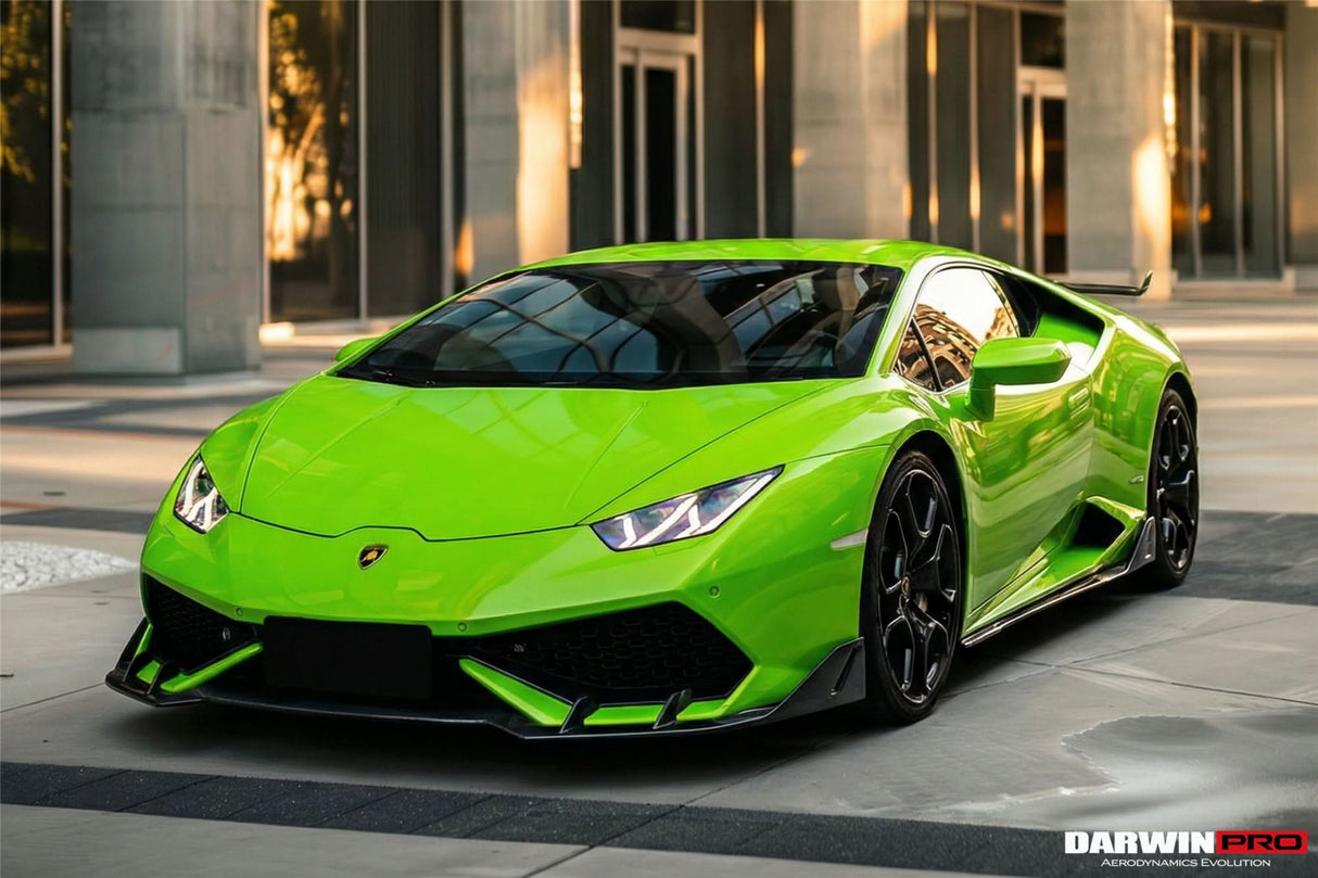 2015-2020 Lamborghini Huracan LP610 AO Style Carbon Fiber Front Lip