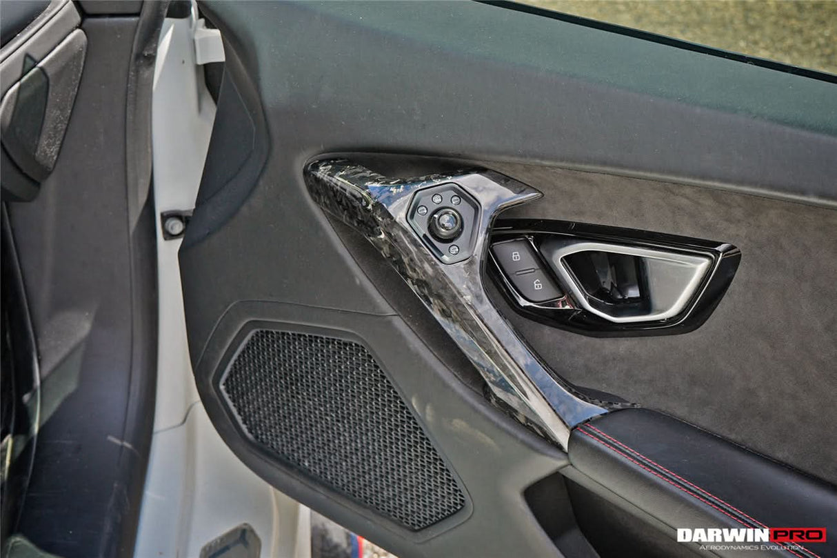 DarwinPRO 2015-2023 Lamborghini Huracan LP610 & LP580 & EVO Autoclave Carbon Fiber Door Handle
