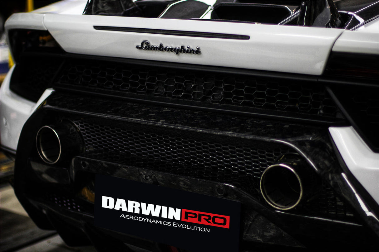 DarwinPRO 2015-2020 Lamborghini Huracan LP610 | LP580 | Performante Style Partial Carbon Rear Bumper