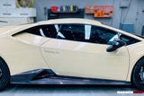 2015-2025 Lamborghini Huracan LP610 & LP580 & EVO & STO & Tecnica PEVO Style Side Skirts