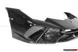 2015-2025 Lamborghini Huracan LP610 & LP580 & EVO & Tecnica Performante Style Partial Carbon Front Bumper