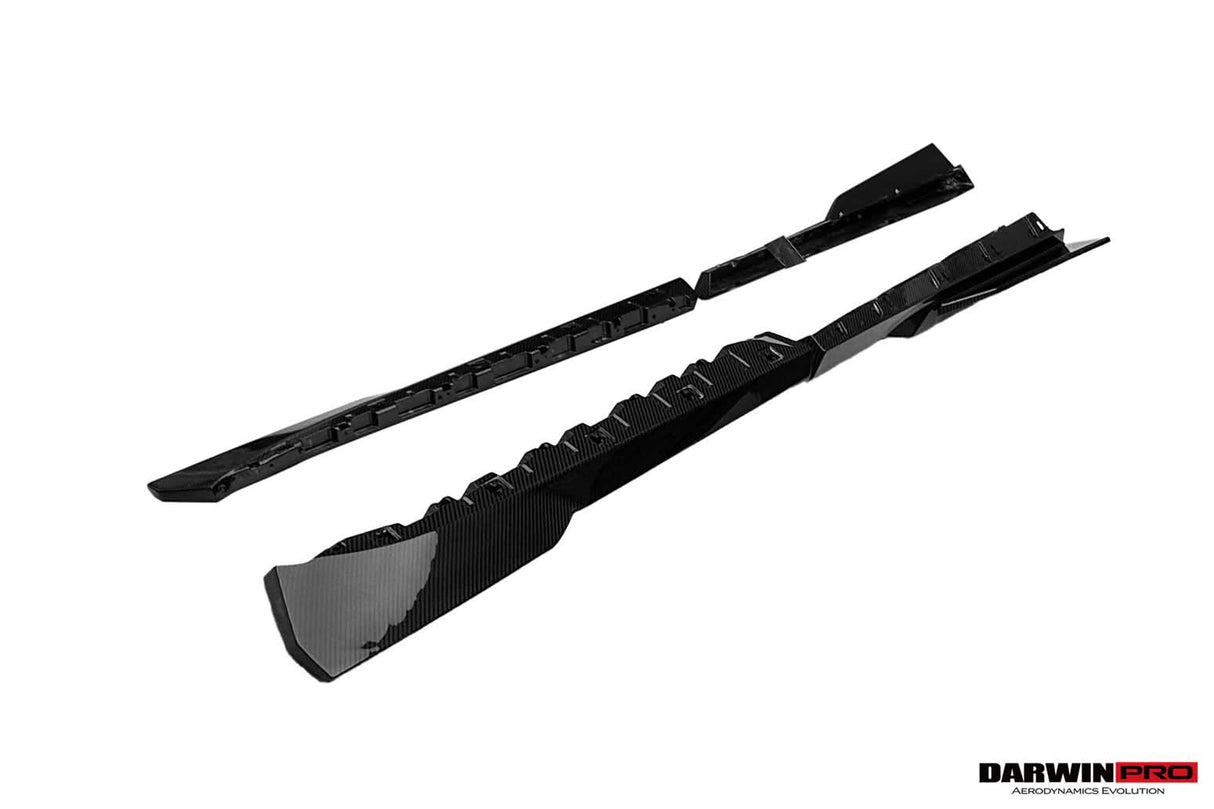 DarwinPRO 2023-UP Lamborghini Revuelto OE Style Autoclave Carbon Fiber Side Skirts