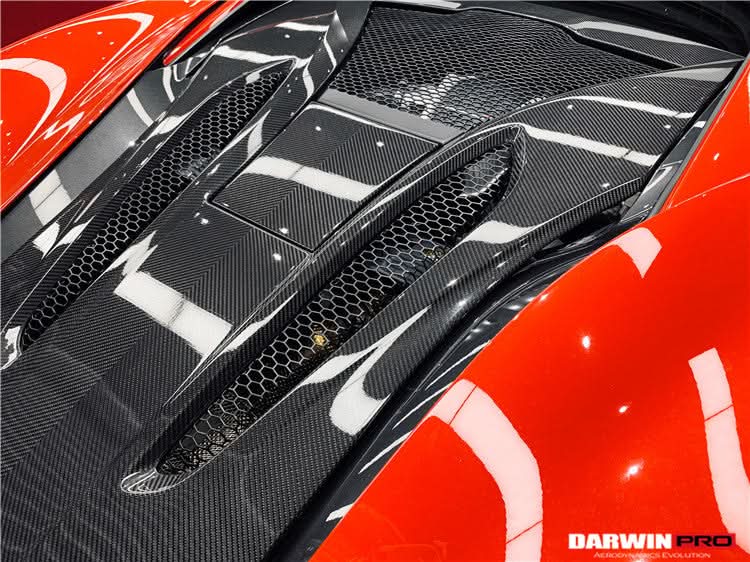 2015-2020 McLaren 540c 570s Coupe Autoclave Carbon Fiber Rear Engine Trunk Replacement