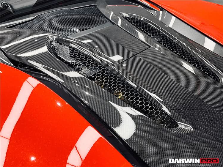 2015-2020 McLaren 540c 570s Coupe Autoclave Carbon Fiber Rear Engine Trunk Replacement