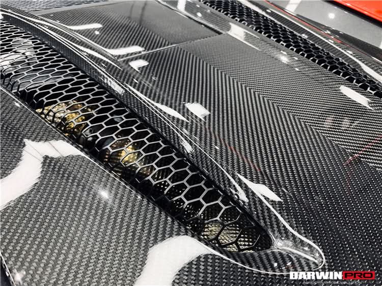 2015-2020 McLaren 540c 570s Coupe Autoclave Carbon Fiber Rear Engine Trunk Replacement