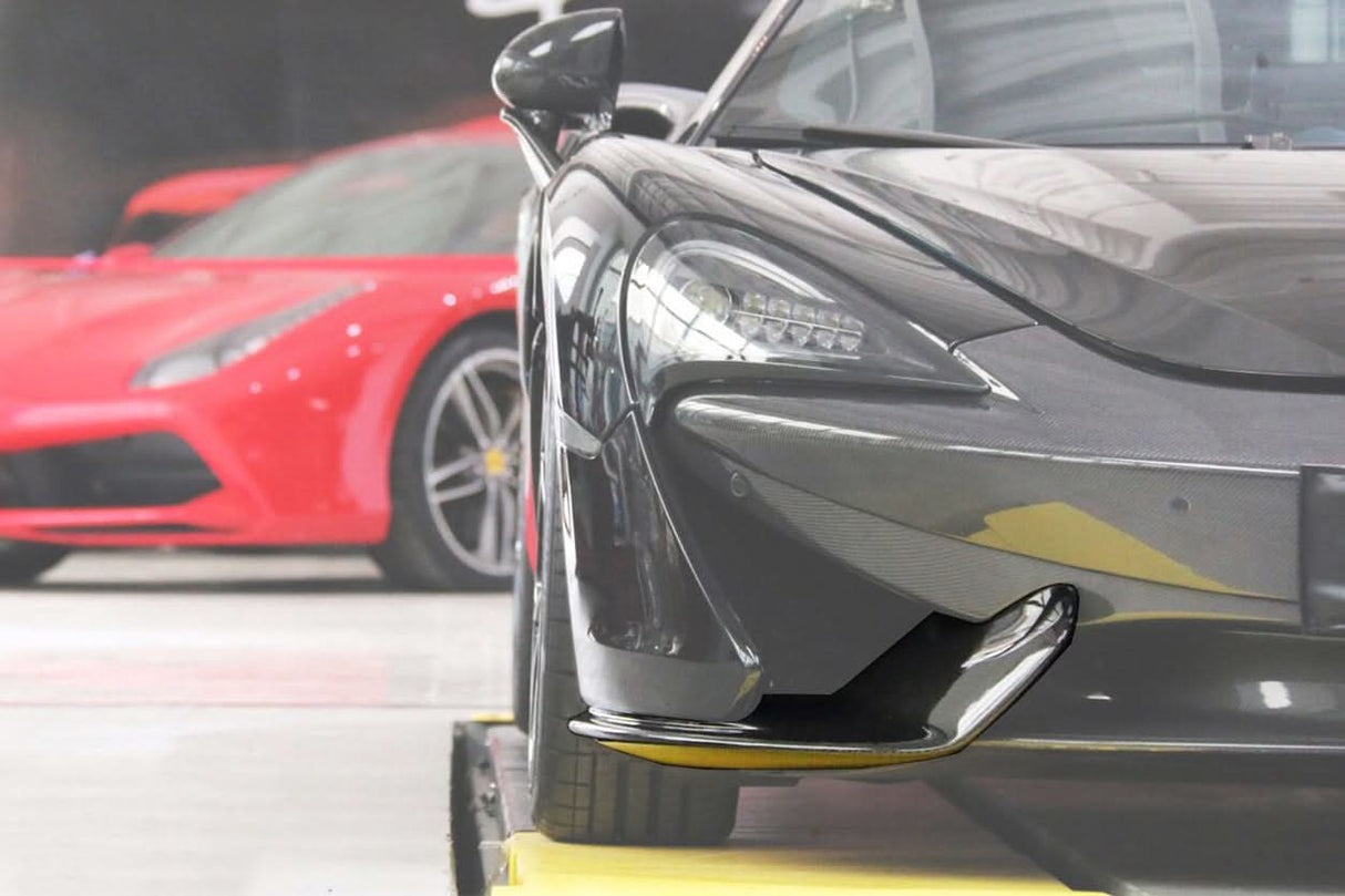 2015-2020 McLaren 540c 570s Front Bumper Side Splitter