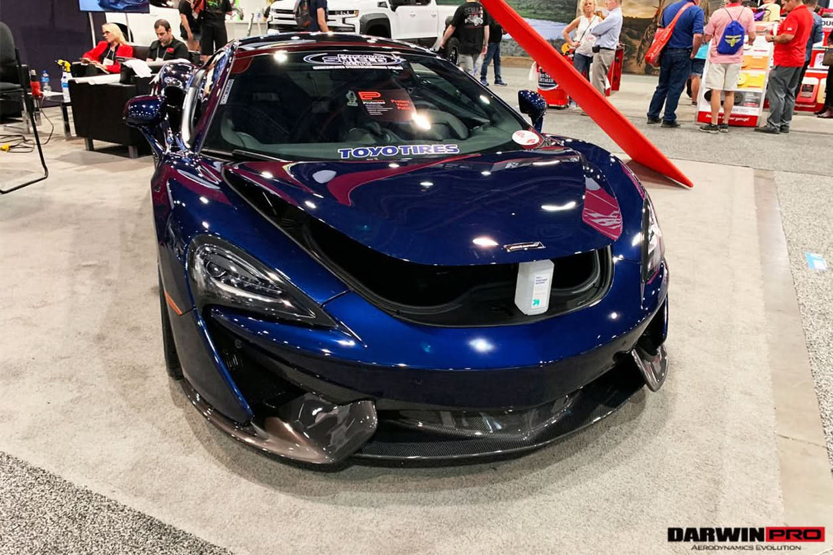 2015-2020 McLaren 540c 570s Front Bumper Side Splitter