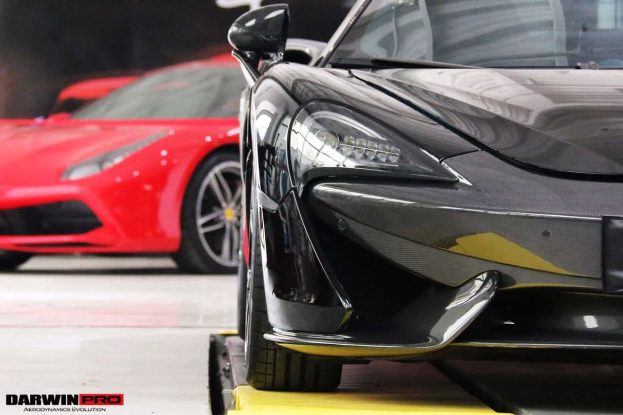 2015-2020 McLaren 540c 570s Front Bumper Side Splitter