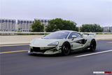 2015-2021 McLaren Cabon Fiber Side Skirts Under Board DarwinPRO (BKSS) Fits 600lt, 540C, 570S