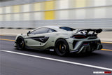 2018-2021 McLaren 600lt Partial Carbon Fiber Rear Bumper DarwinPRO (BKSS)