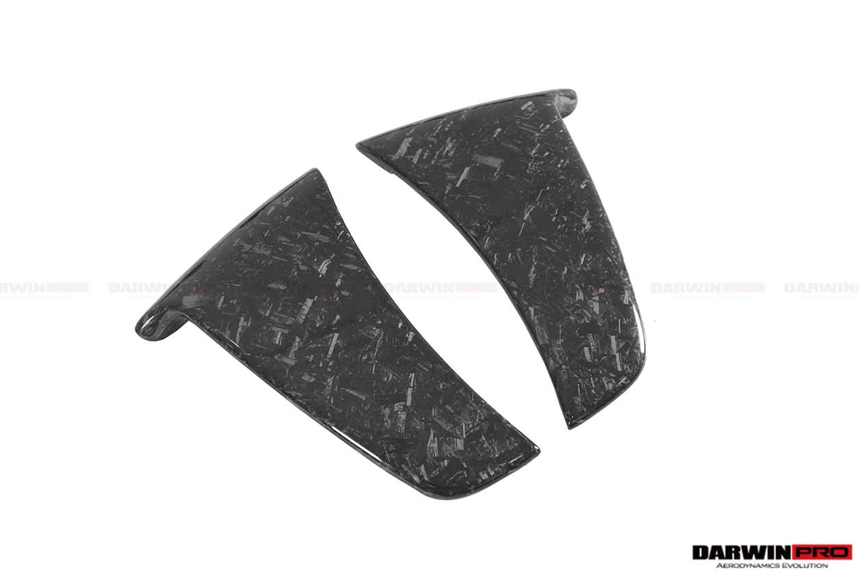 2018-2021 McLaren 600lt Carbon Fiber Rear Bumper Side Canards
