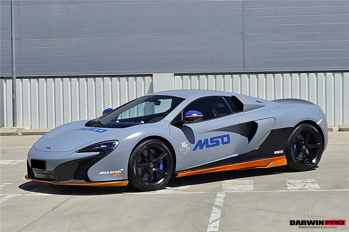2011-2017 McLaren 650s & 12C BKSS Style Carbon Fiber Quarter Window Scoops