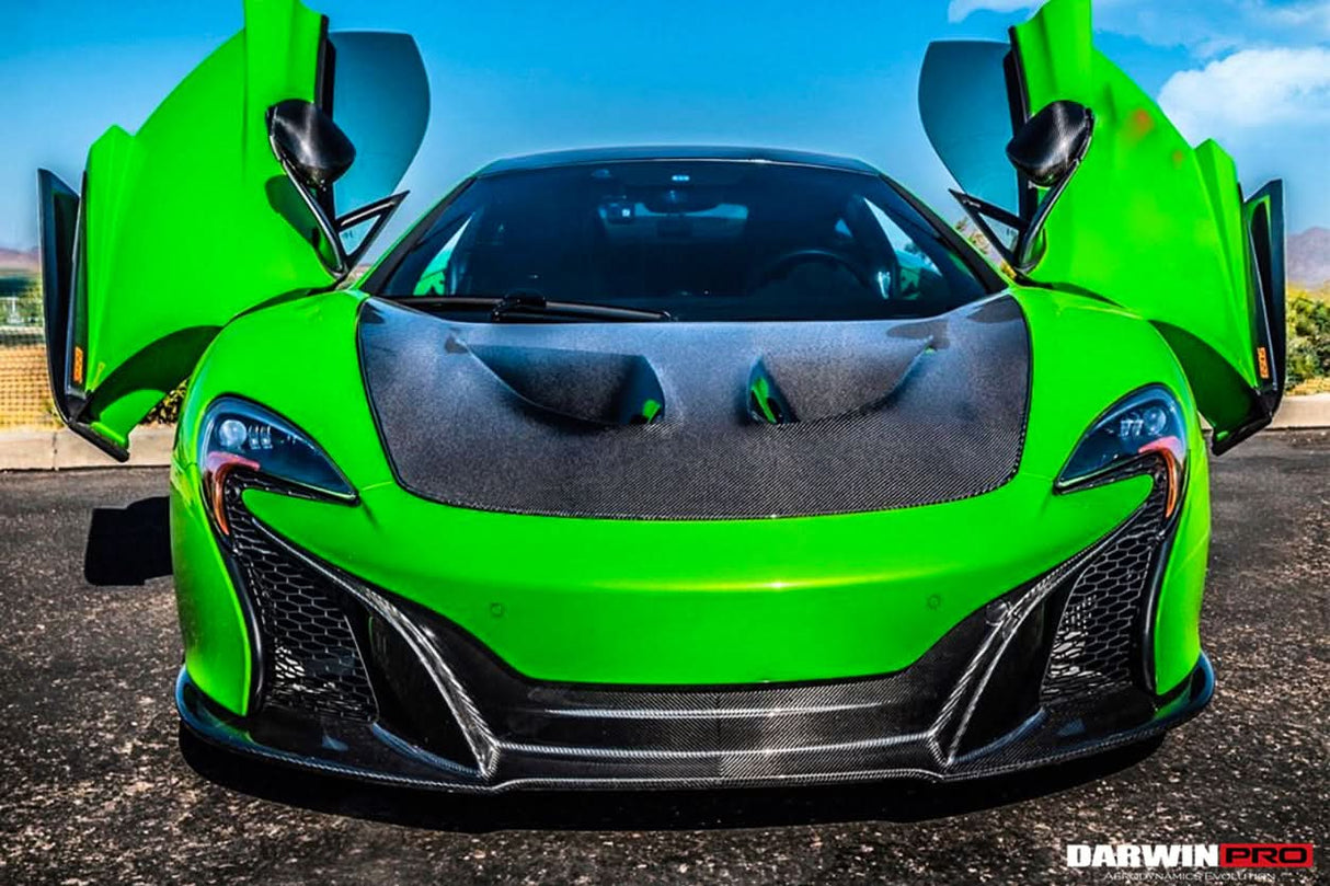 2014-2017 McLaren 650S P1 Style Carbon Fiber Hood