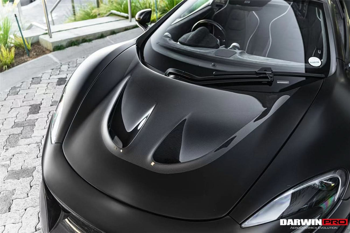 2014-2017 McLaren 650S P1 Style Carbon Fiber Hood